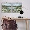 Stupell Industries Vivid Impressionist Landscape 2pc Framed Giclee Wall Art Set Design by June Erica Vess